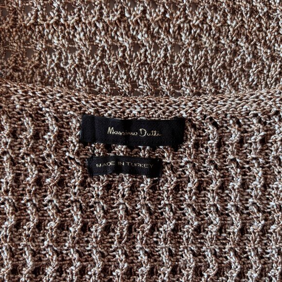NWOT Massimo Dutti Crochet Knit High Neck Top - Size S - Picture 7 of 14